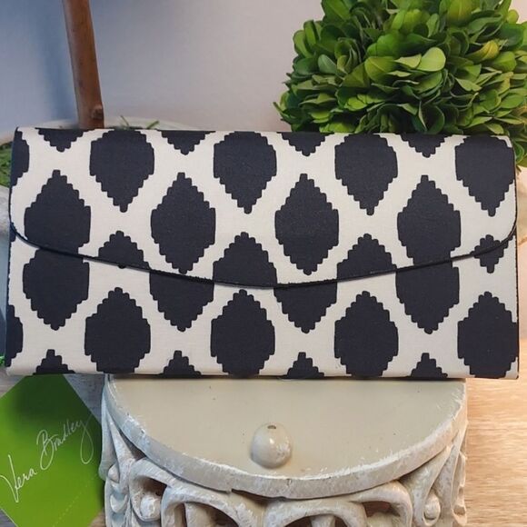 Vera Bradley Foldable Sunglass Case ~ Ikat Spots~ NWT - Picture 2 of 8